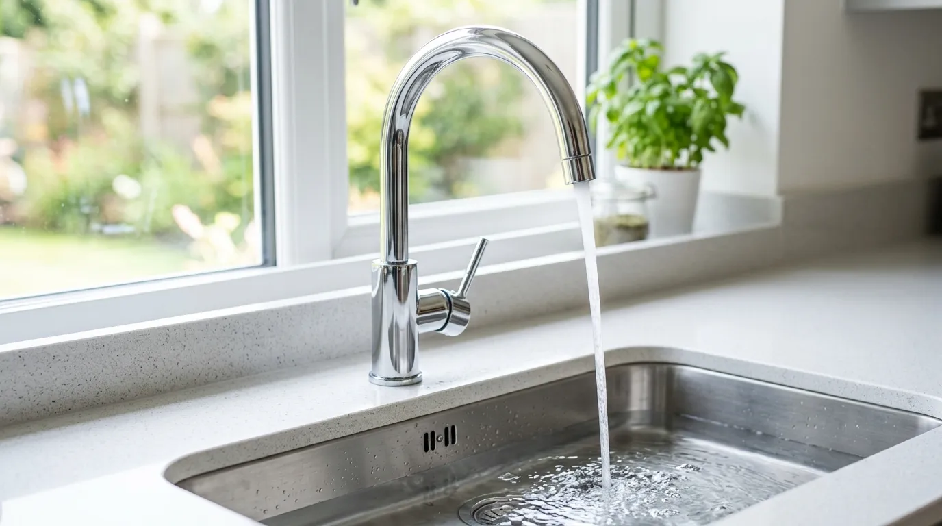 Local Plumbing Master Pros same day plumber fixing a faucet in Elgin, TX